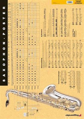 Poster Saxophon
